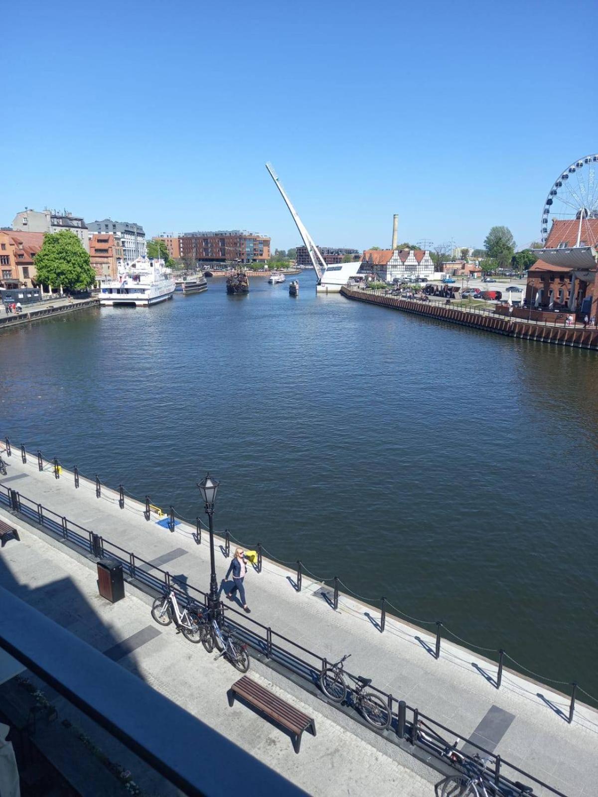 Apartment With An Amazing View Gdansk Exterior photo