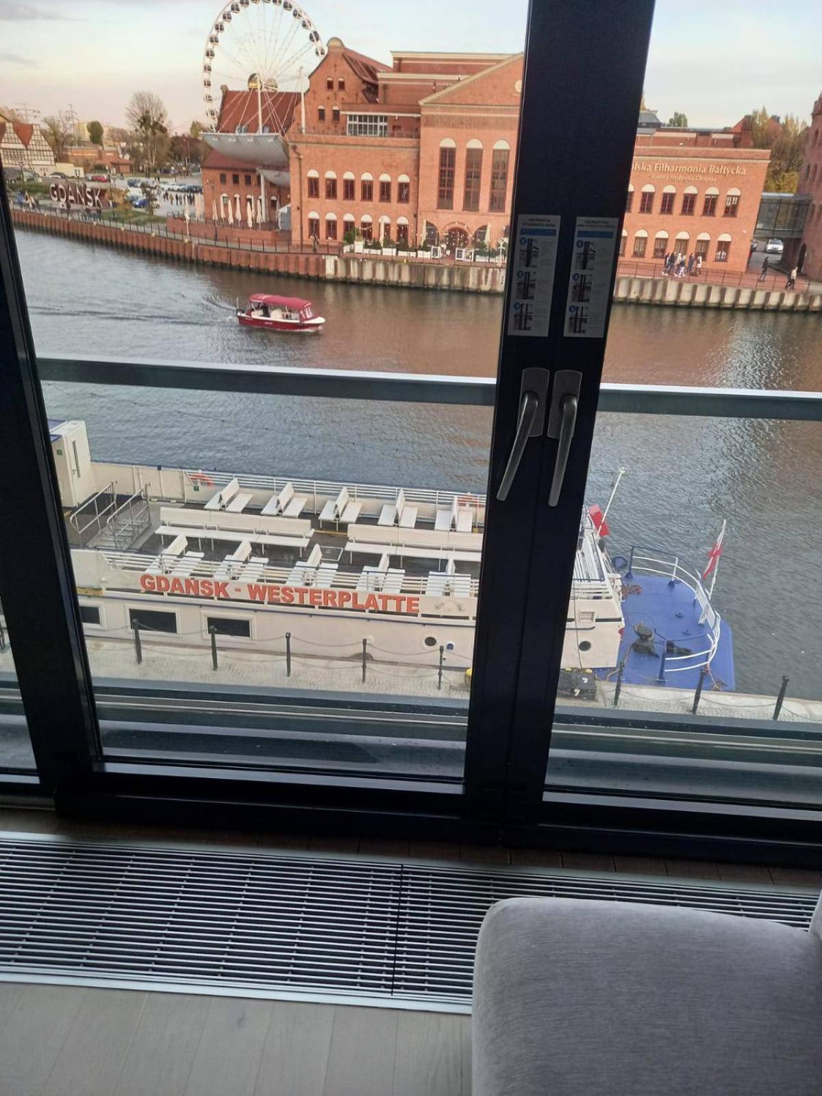 Apartment With An Amazing View Gdansk Exterior photo