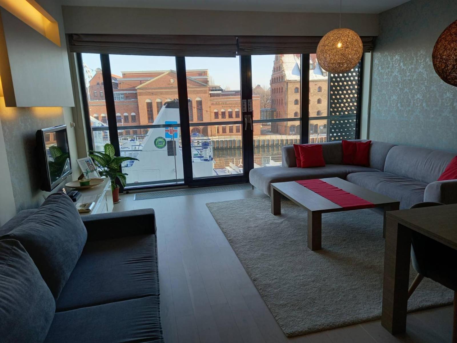 Apartment With An Amazing View Gdansk Exterior photo